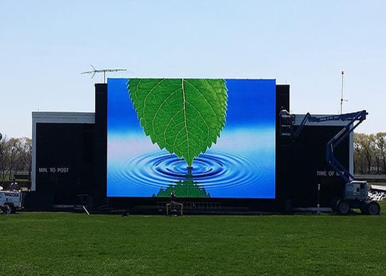 Écran de location LED Écran publicitaire extérieur imperméable à l'eau Affichage en couleur complet Utilisation vidéo