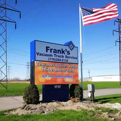 Écran publicitaire LED extérieur P10 SMD3535, pas de 10 mm, étanche IP67