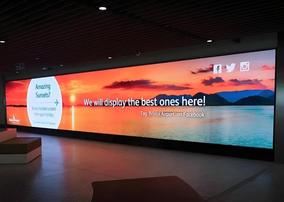 Rentage en aluminium sous pression étanche à l'eau P3.91 Panneau d'affichage LED 1/16 Mode de numérisation IP43 Convient pour les affiches publicitaires