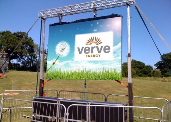 P6 Panneaux d' affichage LED intérieurs et extérieurs, écrans LED à couleur complète pour la publicité