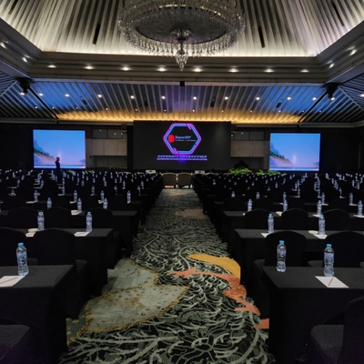 Publicité en couleurs entières à l'intérieur et à l'extérieur en aluminium moulé par injection LED Écran/Panneau HD LED Service OEM ODM