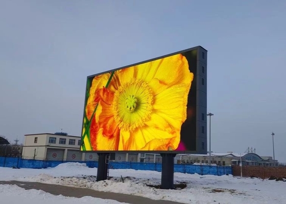 860w/m2 Consommation moyenne d'électricité Panneaux de signalisation numériques à couleur complète
