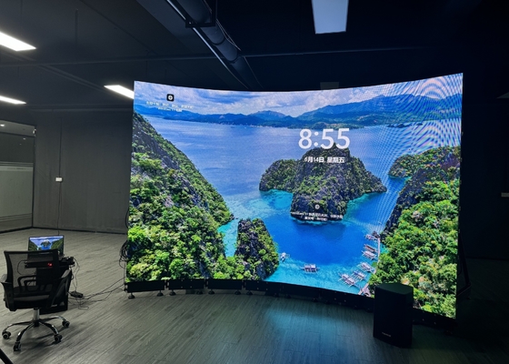 Location panneaux d'affichage LED Intérieur Écran lumineux 800cd Vidéo Vivide Epistar 4mm Pixel Pitch