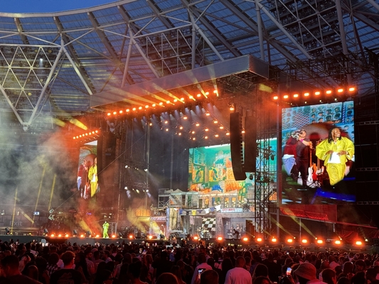 Écran LED publicitaire RVB P4.81 Extérieur étanche à l'eau HD IP65 boîtier en aluminium à moulage sous pression