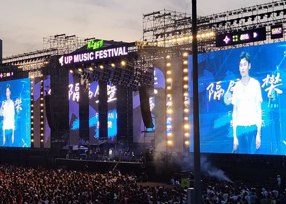 Écran d'affichage LED extérieur P10, pas de pixel de 10 mm, étanche IP65