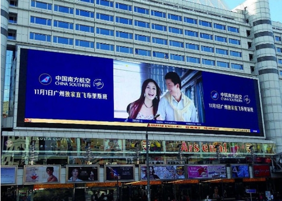 P6.67 Écran LED fixe à l'extérieur résistant à l'eau Publicité numérique Panneau d'affichage 2x3m