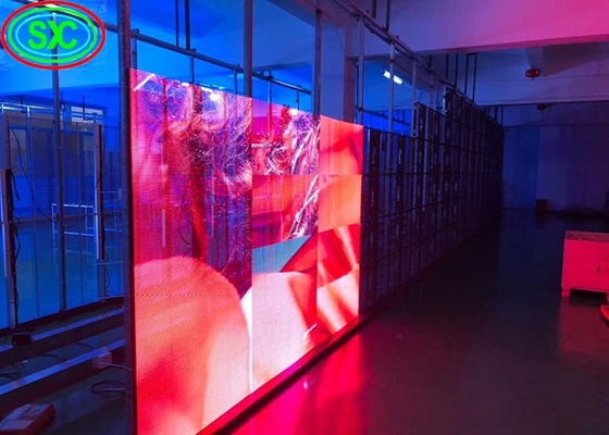 Écran LED transparent à couleur complète imperméable à l'eau HD P6 Écran publicitaire murale en verre