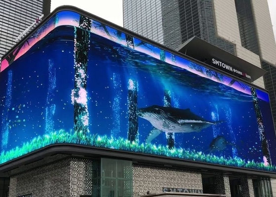 Location extérieur affichage LED plein couleur - 1/16S Mode de conduite IP65 imperméable à l'eau 5000 luminosité
