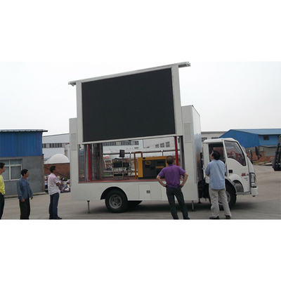 Affichage LED mobile de camion monté sur un camion avec une durée moyenne de 1000 heures sans panne et une couleur complète du tube à puce
