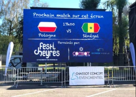 Écran de location P6 Extérieur Affichage LED pleine couleur Panneau vidéo Écran publicitaire Système NOVA