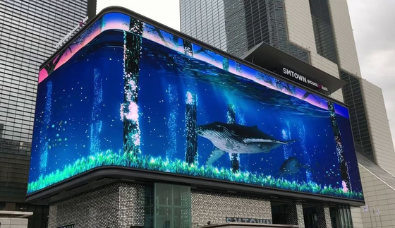 Écran de panneau LED résistant aux intempéries avec fonction d'affichage