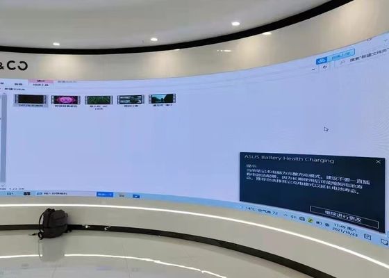 Module d'affichage vidéo LED flexible couleur P4 4mm intérieur extérieur