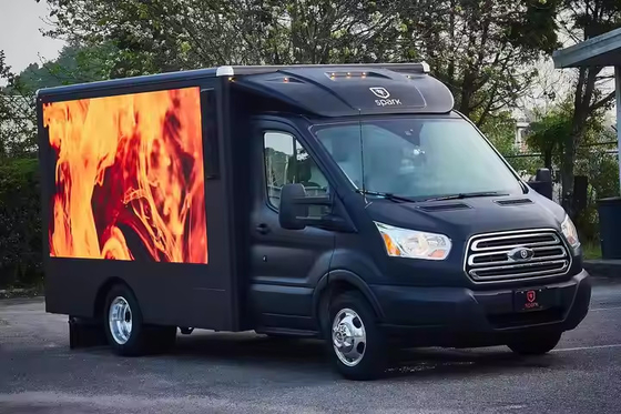 P6 publicité extérieure Écran LED mobile étanche à l'eau Panneau LED monté sur véhicule/fourgonnette/camion