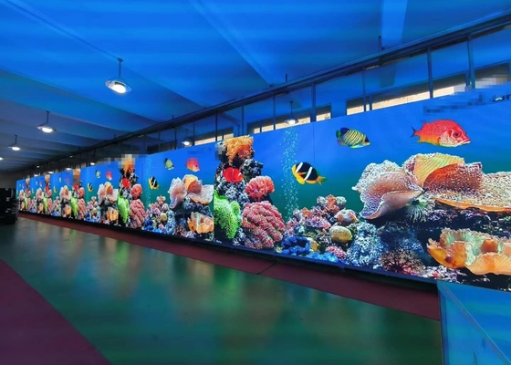 P1.25 COB Écran d'aluminium en fonte sous-marine personnalisable HD Affichage LED pleine couleur LED Panneau d'affichage LED Avant / arrière