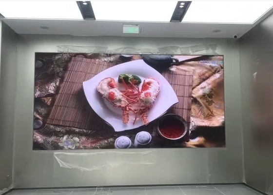 COB P1.25 Écran d'affichage à LED intérieur avec mur vidéo LED 270420 points/M2 492x492mm