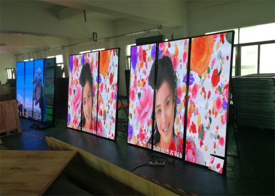 Display LED en aluminium sous pression à couleur complète intérieur Module haute résolution 256*128mm