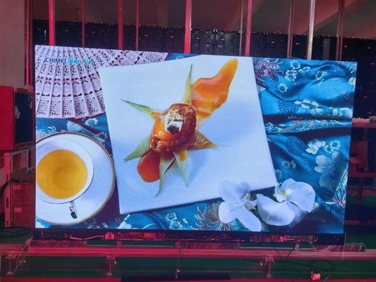 Écran d'affichage de panneau mural vidéo LED P4