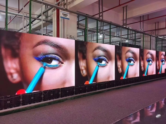 COB P1.25 Affichage LED en aluminium en couleur entière à l'intérieur Location de publicité Système de contrôle NOVA à grand écran