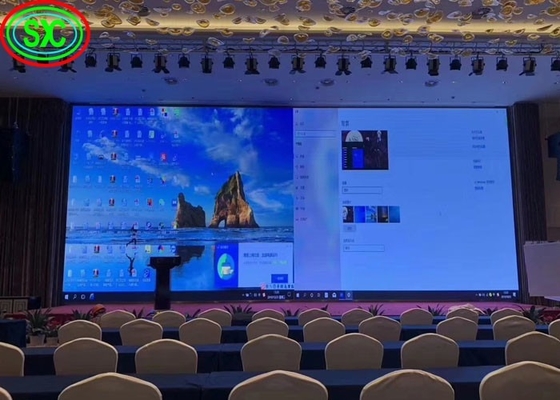 Paroi vidéo LED à haute résolution numérique à l'intérieur P3 haute luminosité pleine couleur