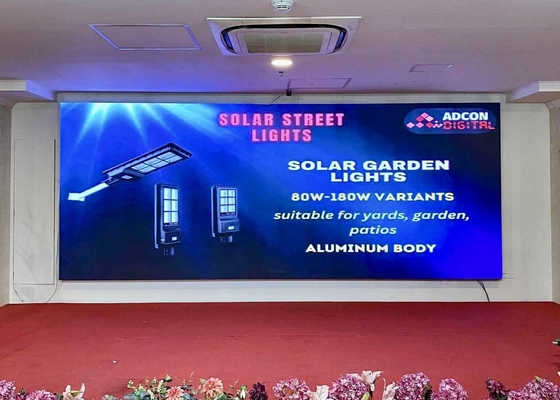 Location / boîtier en aluminium moulé à la fonte Scène LED Moniteur de grande taille Mode d'analyse 1/4 Résolution 40*20mm