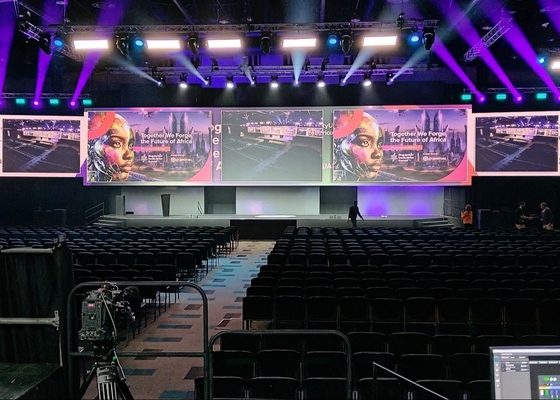 Écran en aluminium coulé HD LED Affichage vidéo intérieur P3 3840HZ Écran de grande taille