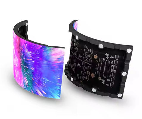 Module d'affichage vidéo LED flexible couleur P4 4mm intérieur extérieur