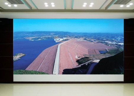 Écran de location P8 Affichage LED Panneau d'affichage, écran LED couleur intégral intérieur 1/4 Mode d'analyse
