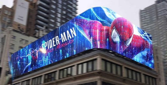SCX LED P6 Affichage extérieur à LED pleine couleur pour la publicité avec un rapport de contraste élevé et un grand angle de vision