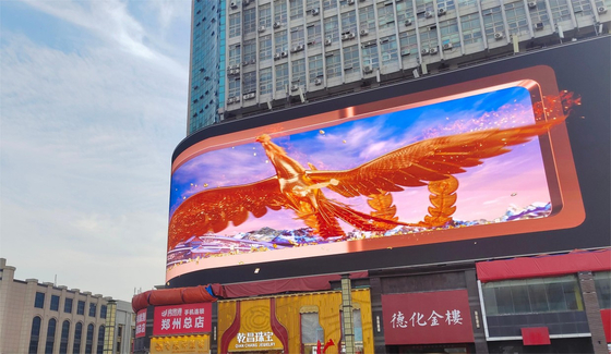 SCX LED P6 Affichage extérieur à LED pleine couleur pour la publicité avec un rapport de contraste élevé et un grand angle de vision