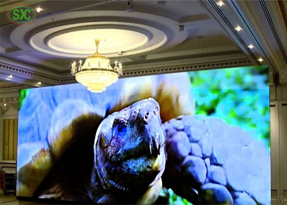 Écran LED couleur entière intérieur P3.91 500*500mm Pixel Centre commercial Location de mur vidéo