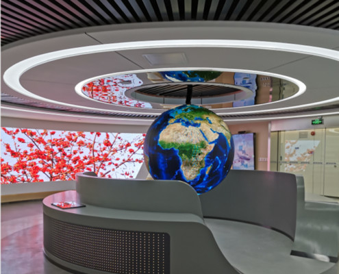 Méthode d'entretien du service de première ligne Affichage à LED Globe alimenté par une puce LED Epistar pour affichage