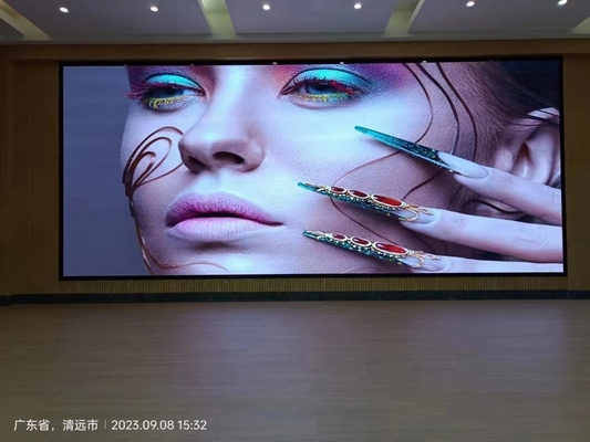 SCX LED LED chipstar Taux de rafraîchissement élevé P4 Écran d'affichage LED intérieur pour installation fixe 512x512mm Panneau en aluminium