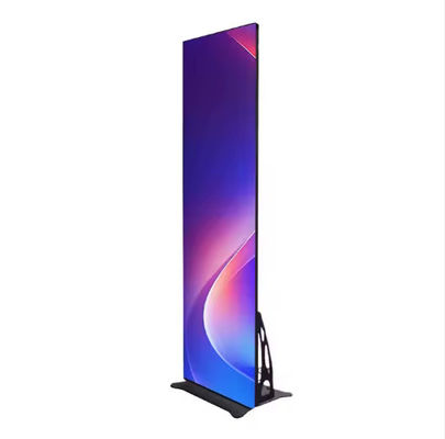 Bon prix 1R1G1B Configuration des couleurs Affiche d'intérieur numérique avec armoire en aluminium et résolution de module 209 * 104 en ligne
