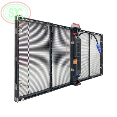 Paroi vidéo LED transparente personnalisable avec type LED SMD2121 et poids du module 0,2 kg/PC