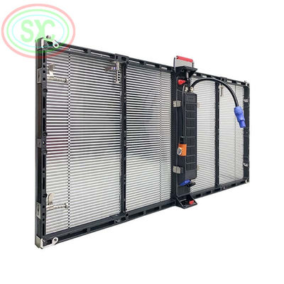 Bon prix Paroi vidéo LED transparente personnalisable avec type LED SMD2121 et poids du module 0,2 kg/PC en ligne