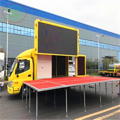 2727 Lampe facile à assembler Display LED de camion mobile avec armoire en fer ou en aluminium