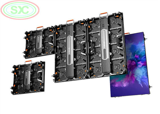 Écrans LED de scène haute définition P3.91 pour l'intérieur avec une taille de panneau standard de 500*500mm ou 500*1000mm