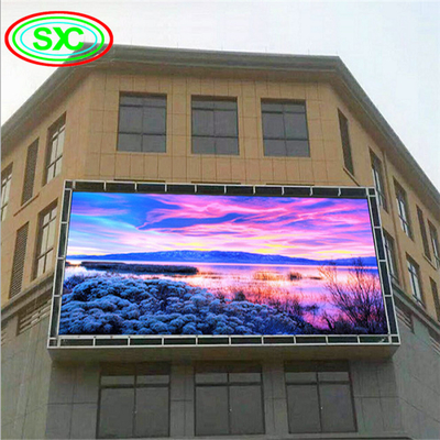 Écran LED couleur extérieur complet avec alimentation à découpage 5V/40A, configuration de pixels RVB 3 en 1 et durée de vie de 100