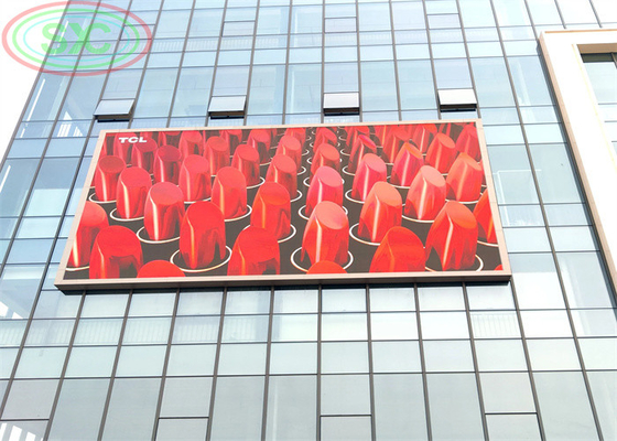 HD Scène arrière-plan Slim 500x500mm Armoires LED Panneau d'affichage intérieur P3.91 Location