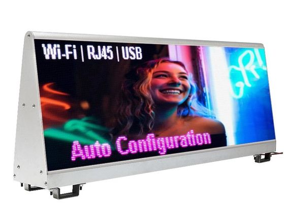 Bon prix Panneau d'affichage LED pour voiture avec pas de 5 mm, dimensions 96 x 32 cm et tension DC 5V en ligne