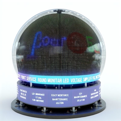 Moniteur LED rond de service avant avec tension DC5V