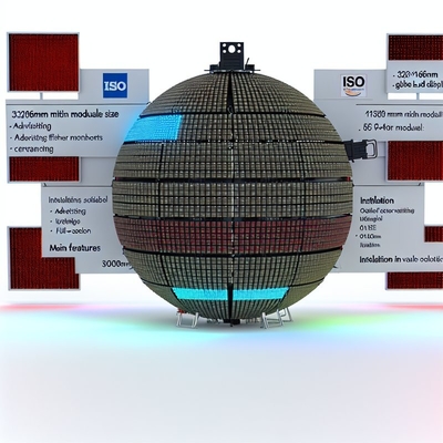 Module LED Globe de taille 320*160mm avec certification ISO
