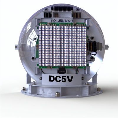 Affichage LED en forme de boule DC5V Le choix ultime pour les besoins d'affichage vidéo / texte / image