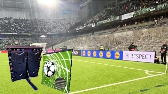 Écran LED de stade avec rapport de contraste de 5000:1, indice de protection IP65 et haute résolution de pixels de 40 000 pixels/m²
