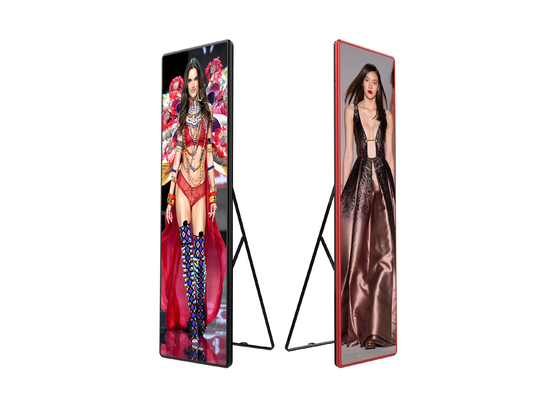Écran d'affiche LED en aluminium avec taille d'écran 680x2000mm et configuration de couleur 1R1G1B