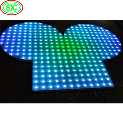 Plancher de danse LED avec système de contrôle DMX512 -20°C à 60°C et couleur RVB