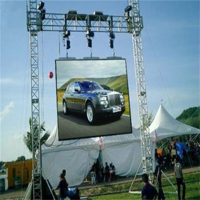 Bon prix Taille du panneau 500*500 mm Affichage LED locatif avec rapport de contraste 3000 1 et armoire en aluminium à moulage sous pression en ligne