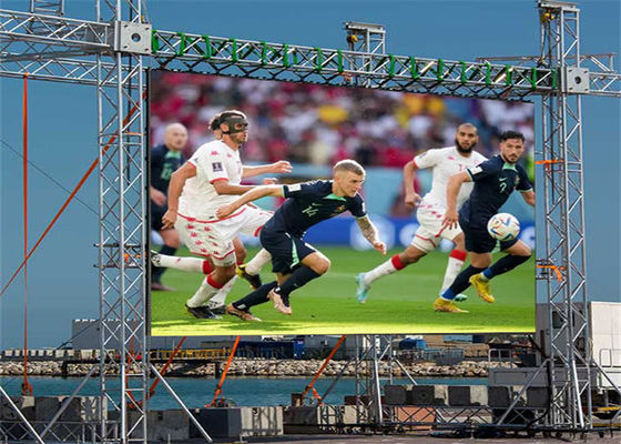 Bon prix Scène en arrière-plan Vidéo Panneau murale Événement Intérieur Location Écran Led Ensemble P4.81 Affichage à LED en ligne