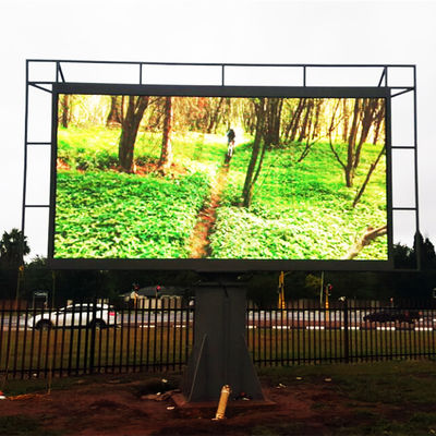 Bon prix L'intense luminosité P10 a mené des panneaux de panneau d'affichage d'affichage que SMD imperméabilisent IP65 P10 extérieur a fixé l'affichage mené pour la route de côté de route en ligne