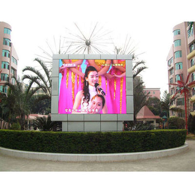 L'intense luminosité P10 a mené des panneaux de panneau d'affichage d'affichage que SMD imperméabilisent IP65 P10 extérieur a fixé l'affichage mené pour la route de côté de route